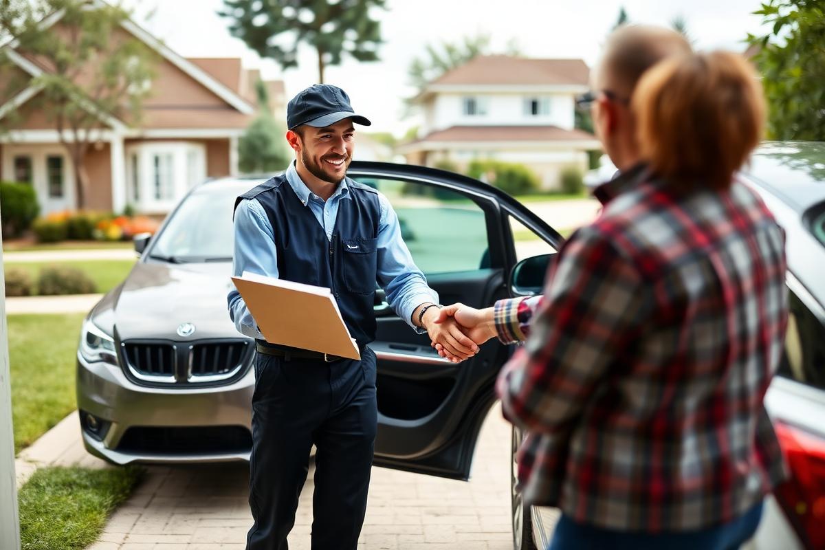 Door-to-Door Vehicle Delivery